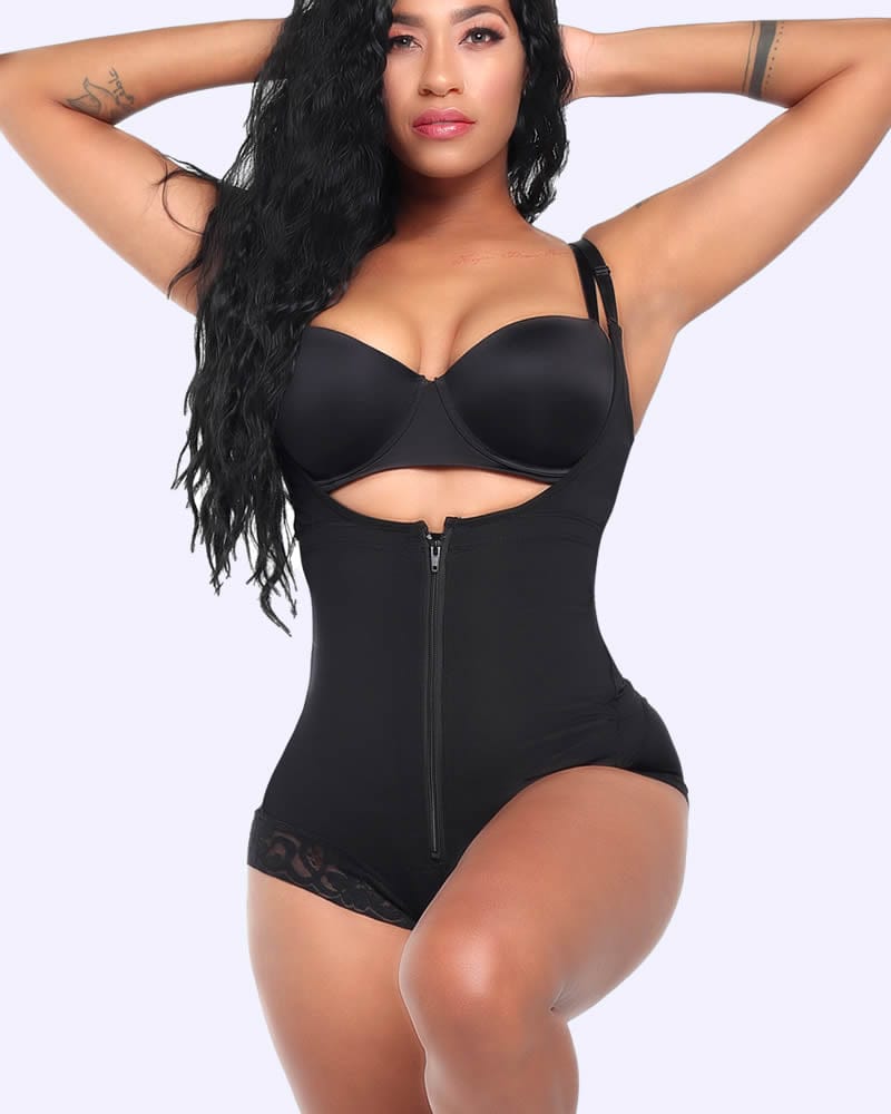 Fajas Colombian Bodysuit Shapewear With Lace