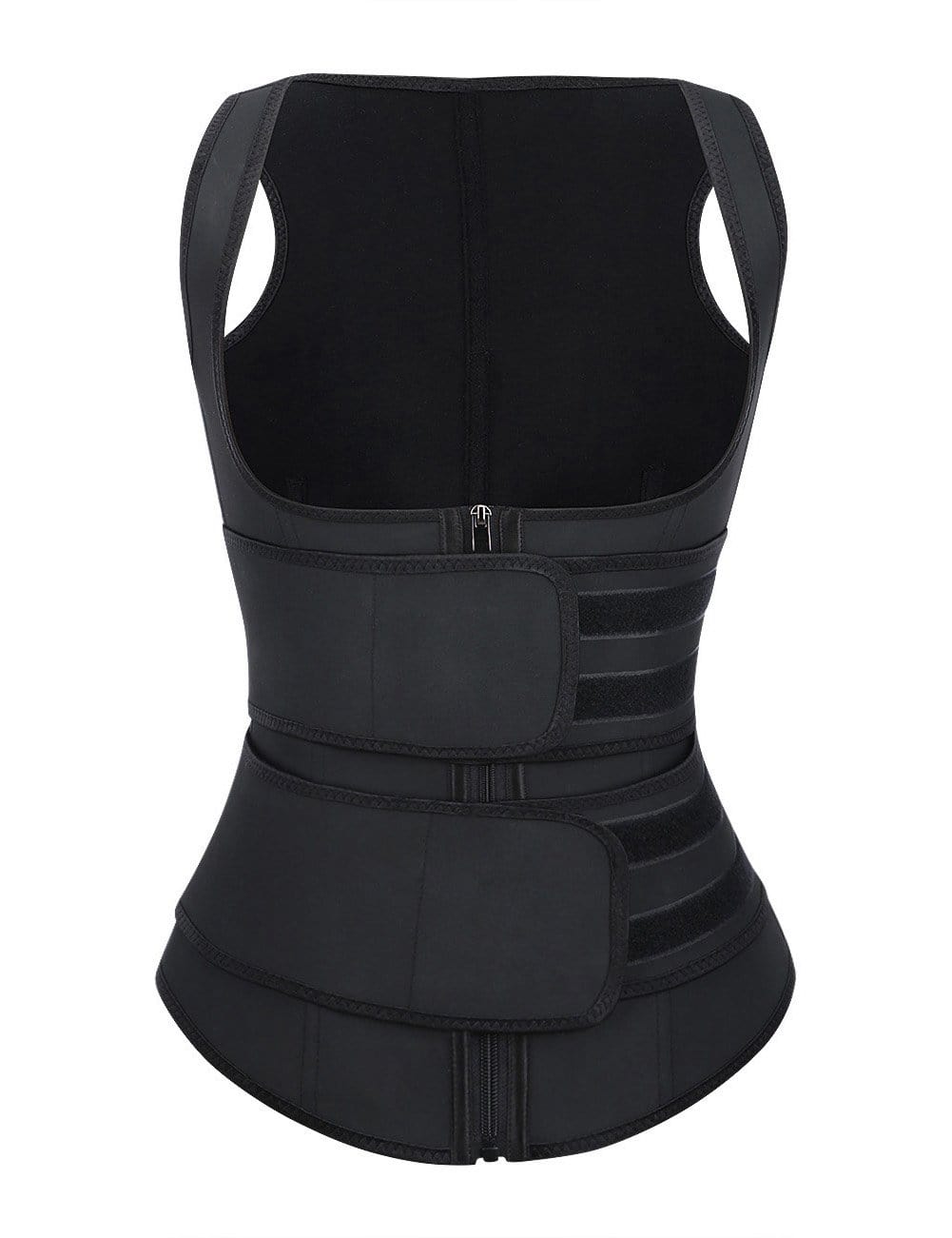 Latex Double Belts Sticker Vest Shaper Big Size