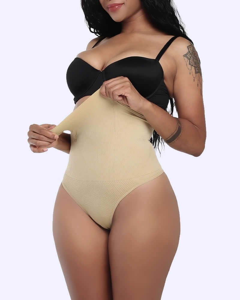 Hight Waist Thong Shapewear