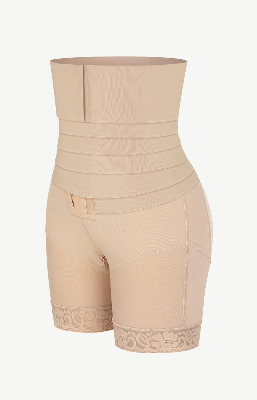 Airslim 2-in-1 high waist booty lift shaper shorts is doin what it nee
