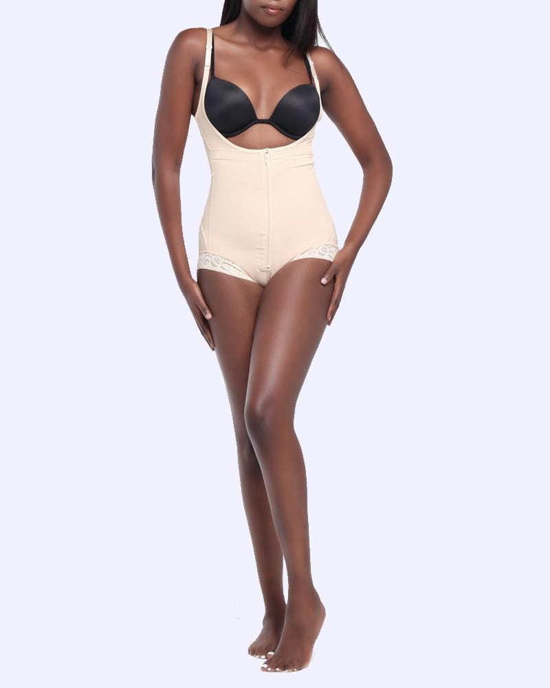 Fajas Colombian Bodysuit Shapewear With Lace