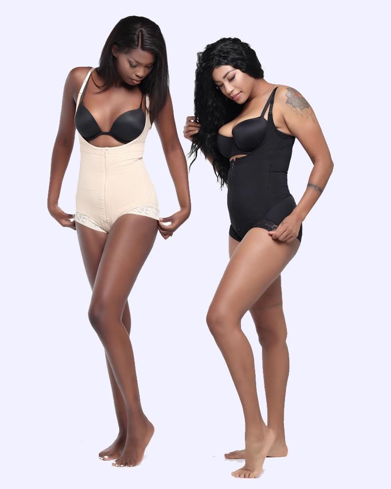 Fajas Colombian Bodysuit Shapewear With Lace